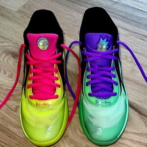 Rick and Morty Puma Basketball Sneakers
